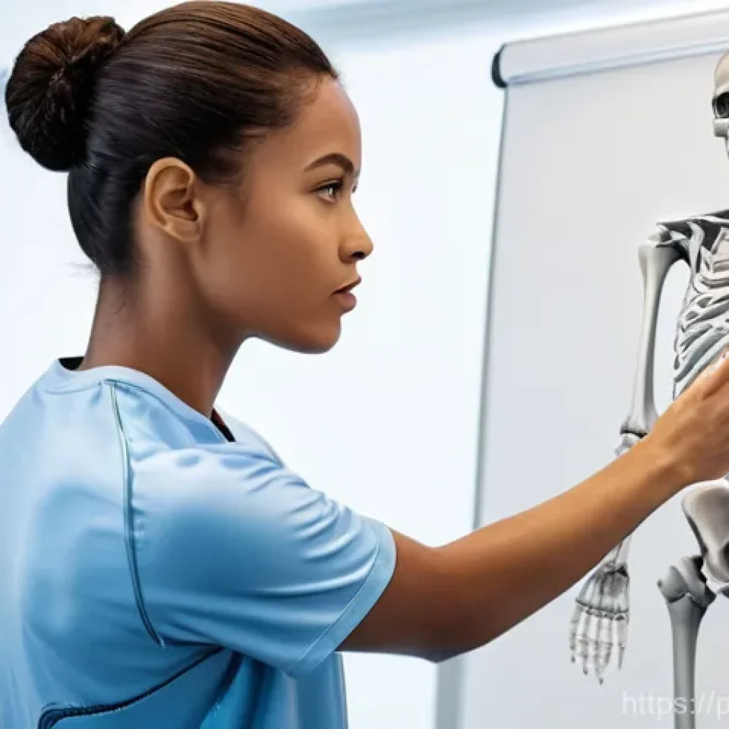 레저스포츠지도자 필수 교재 리뷰 - **Prompt 1: Foundations of Movement**
"A highly skilled and focused female sports and leisure in...