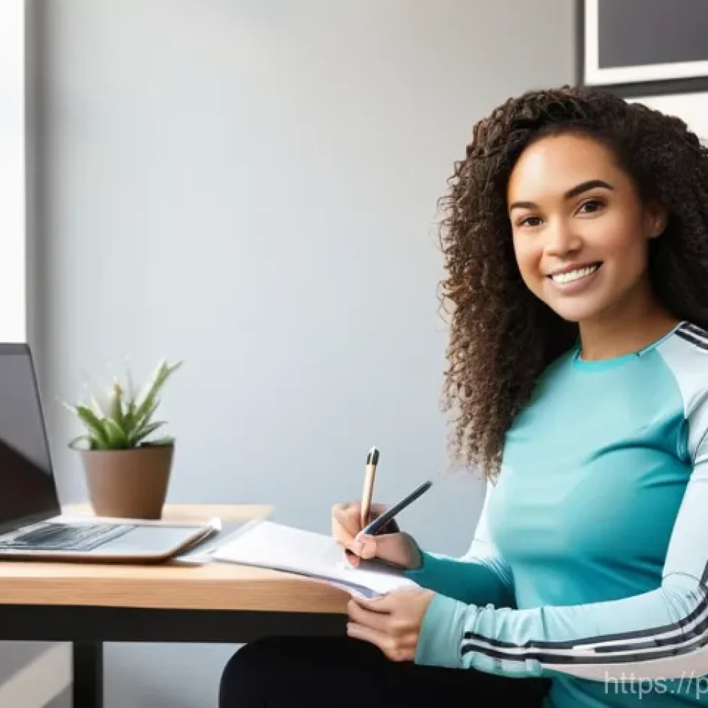 레저스포츠지도자 초보자를 위한 필수 가이드 - **Prompt 1: Dedicated Fitness Professional Studying and Learning**
    "A motivated and intelligent ...