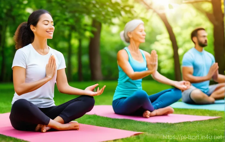 레저스포츠지도자 초보자를 위한 필수 가이드 - **Prompt 2: Energetic Group Fitness Class in a Modern Gym**
    "A dynamic and diverse group of adul...