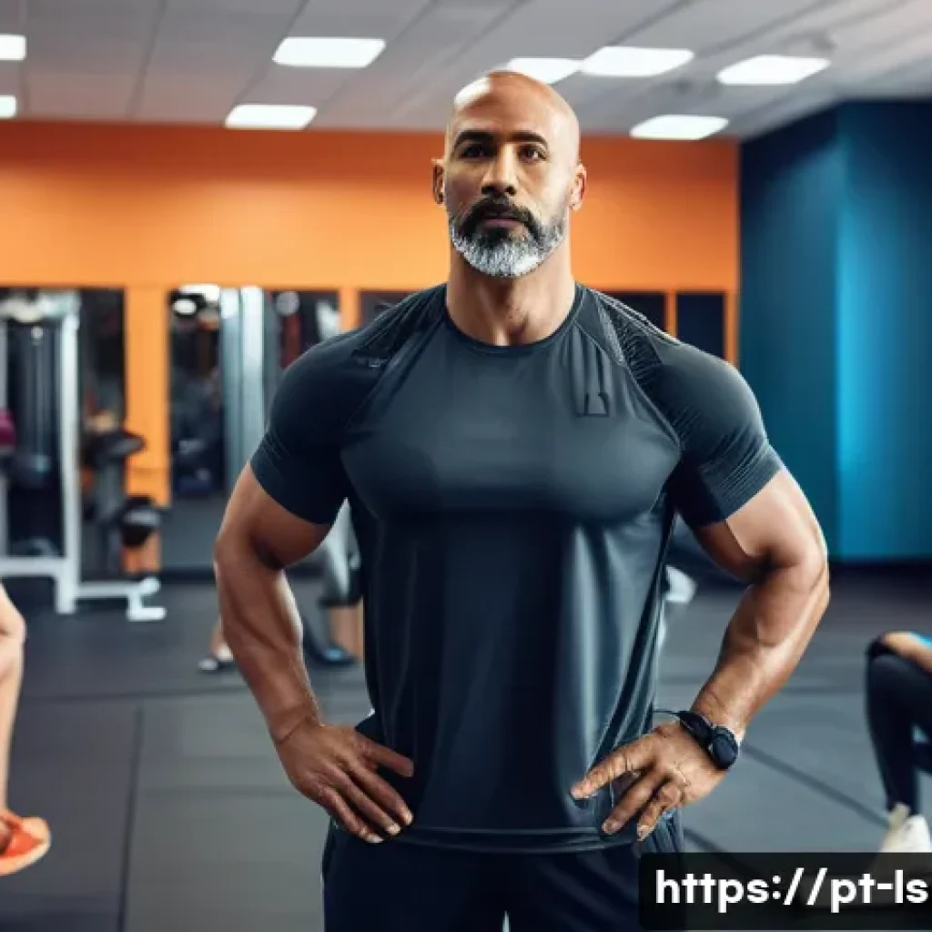 레저스포츠지도자와 고객 관리 스킬 - A professional fitness instructor attentively listening and engaging with a diverse group of adult c...